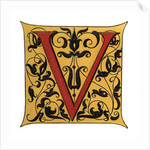 Initial letter 'V' by Henry Shaw