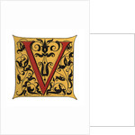 Initial letter 'V' by Henry Shaw