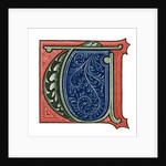 Initial letter 'T' by Henry Shaw