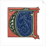 Initial letter 'T' by Henry Shaw