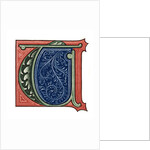 Initial letter 'T' by Henry Shaw