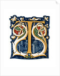 Initial letter 'T' by Henry Shaw