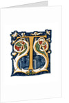 Initial letter 'T' by Henry Shaw