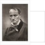 Charles Baudelaire, influential French poet, critic and translator by Anonymous