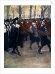 Charles the King walked for the last time through the streets of London by A S Forrest