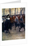 Charles the King walked for the last time through the streets of London by A S Forrest