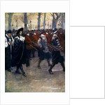 Charles the King walked for the last time through the streets of London by A S Forrest