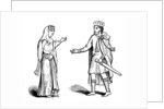 Queen Alfgyfe and King Canute by Anonymous