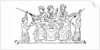 Anglo-Saxons at dinner by Anonymous