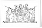 Anglo-Saxons at dinner by Anonymous