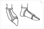 Norman shoes by Anonymous