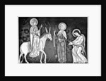 Virgin and child wearing Norman costume by Anonymous