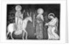 Virgin and child wearing Norman costume by Anonymous