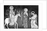 Virgin and child wearing Norman costume by Anonymous