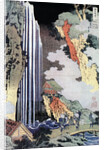 Ono Waterfall Along the Kisokaido by HOKUSAI