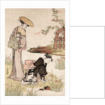 The Iris Garden by Torii Kiyonaga