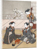 Girls Playing the Game of Ken by Suzuki Harunobu