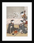 Girls Playing the Game of Ken by Suzuki Harunobu