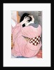 A Girl Dressing her Hair', or, 'Woman with an Undersash by Ito Shinsui