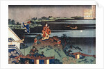 The Exiled Poet Nakamaro (Abe no Nakamaro) by HOKUSAI