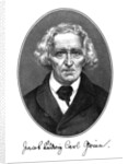 Jakob Ludwig Karl Grimm, German author, philologist and mythologist by Anonymous