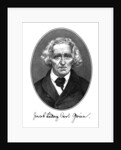 Jakob Ludwig Karl Grimm, German author, philologist and mythologist by Anonymous