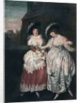 Mrs Page and Mrs Ford Reading Falstaff's Love Letters by Matthew William Peters