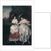 Mrs Page and Mrs Ford Reading Falstaff's Love Letters by Matthew William Peters
