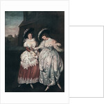 Mrs Page and Mrs Ford Reading Falstaff's Love Letters by Matthew William Peters