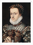 Princess Elizabeth of Austria by Francois Clouet