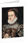 Princess Elizabeth of Austria by Francois Clouet