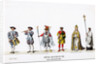 Theatre costume designs for Shakespeare's play, Henry VIII by Anonymous