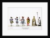 Theatre costume designs for Shakespeare's play, Henry VIII by Anonymous