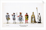 Theatre costume designs for Shakespeare's play, Henry VIII by Anonymous