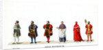 Theatre costume designs for Shakespeare's play, Henry VIII by Anonymous