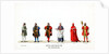 Theatre costume designs for Shakespeare's play, Henry VIII by Anonymous