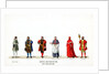 Theatre costume designs for Shakespeare's play, Henry VIII by Anonymous