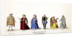 Theatre costume designs for Shakespeare's play, Henry VIII by Anonymous