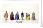 Theatre costume designs for Shakespeare's play, Henry VIII by Anonymous