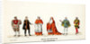 Theatre costume designs for Shakespeare's play, Henry VIII by Anonymous