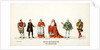 Theatre costume designs for Shakespeare's play, Henry VIII by Anonymous