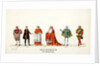 Theatre costume designs for Shakespeare's play, Henry VIII by Anonymous
