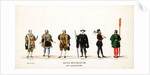 Theatre costume designs for Shakespeare's play, Henry VIII by Anonymous