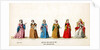 Theatre costume designs for Shakespeare's play, Henry VIII by Anonymous