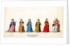 Theatre costume designs for Shakespeare's play, Henry VIII by Anonymous