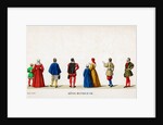 Theatre costume designs for Shakespeare's play, Henry VIII by Anonymous