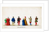Theatre costume designs for Shakespeare's play, Henry VIII by Anonymous