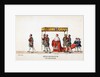 Theatre costume designs for Shakespeare's play, Henry VIII by Anonymous
