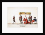 Theatre costume designs for Shakespeare's play, Henry VIII by Anonymous
