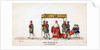 Theatre costume designs for Shakespeare's play, Henry VIII by Anonymous